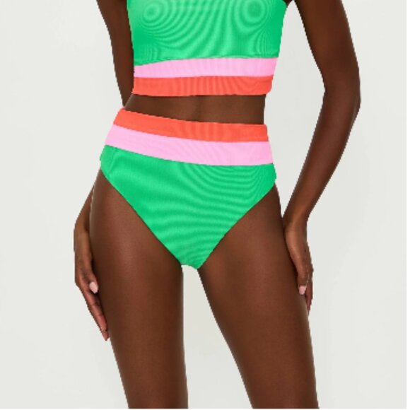 Beach Riot Heidi Bottom Island Green - Picture 1 of 2